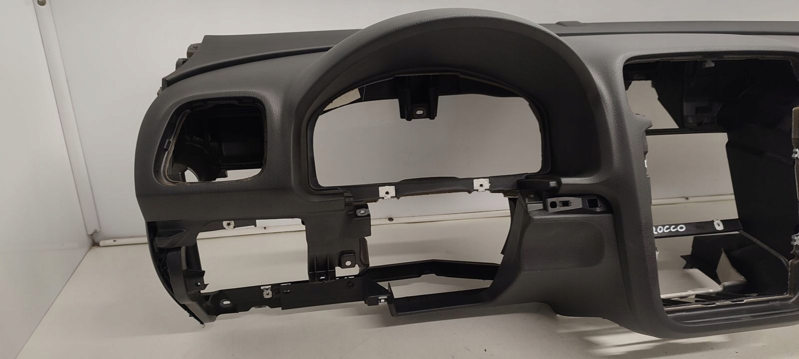 dashboard console airbags tension belts original VW Scirocco 2,0 TFSI