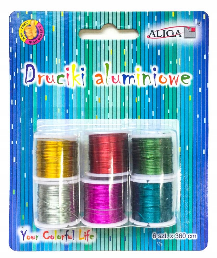 

Drut Drucik Florystyczny Lakierowany MIX Kolorów