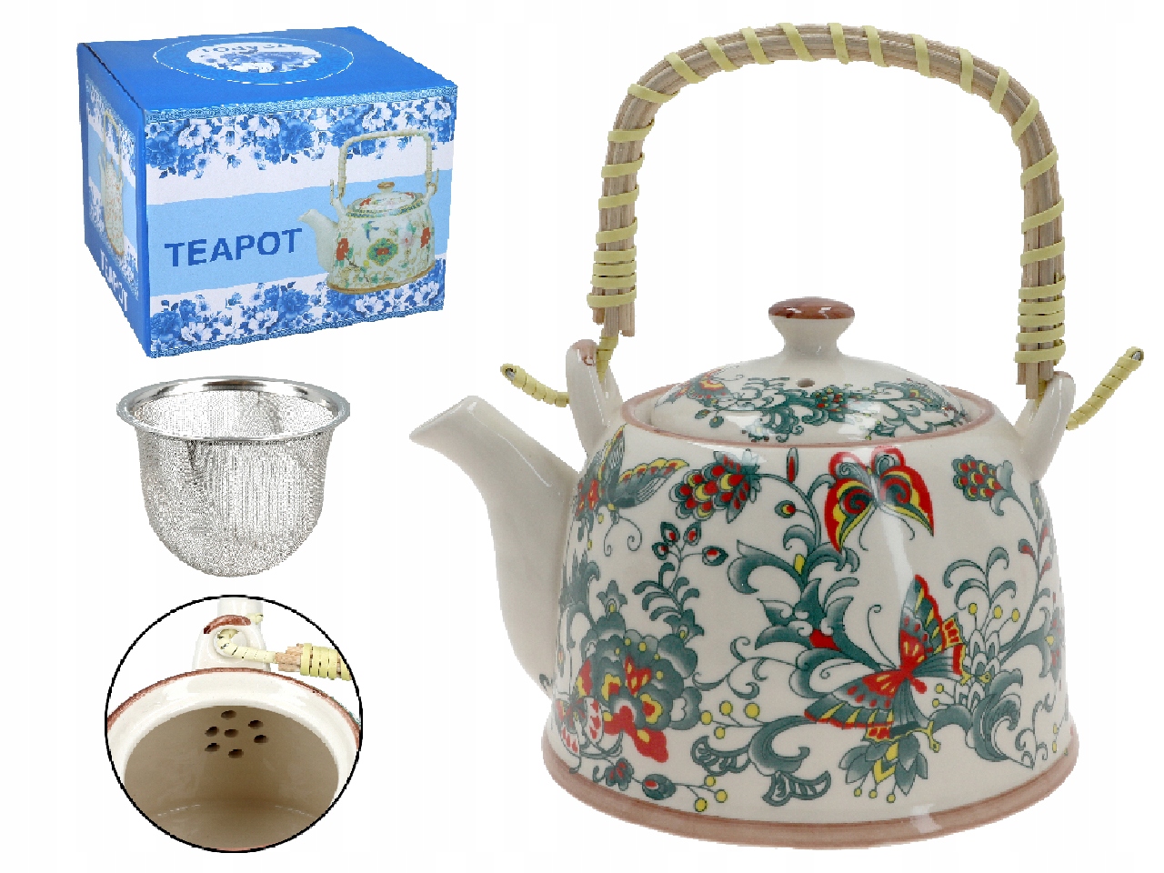 Konvice S Vařičem Konvička Zázvor Čaj Bylinky Dárek 1