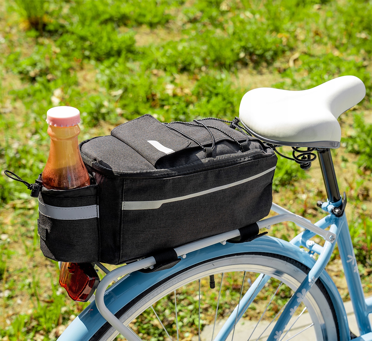 TERMOTAŠKA NA CYKLUS, ZADNÍ TAŠKA DO KUFRU, Hloubka výrobku: 20 cm