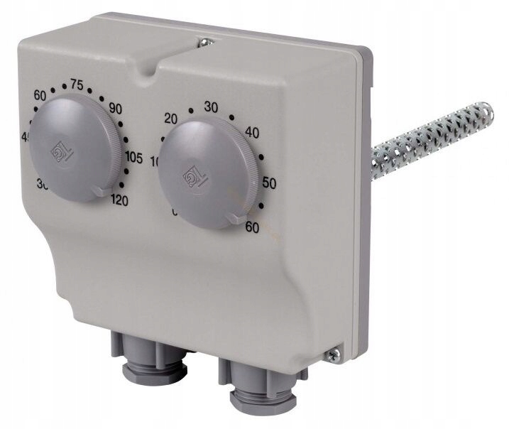 Termostat ohrievača s reguláciou 30-120°C 0-60°C séria Tg 8N1