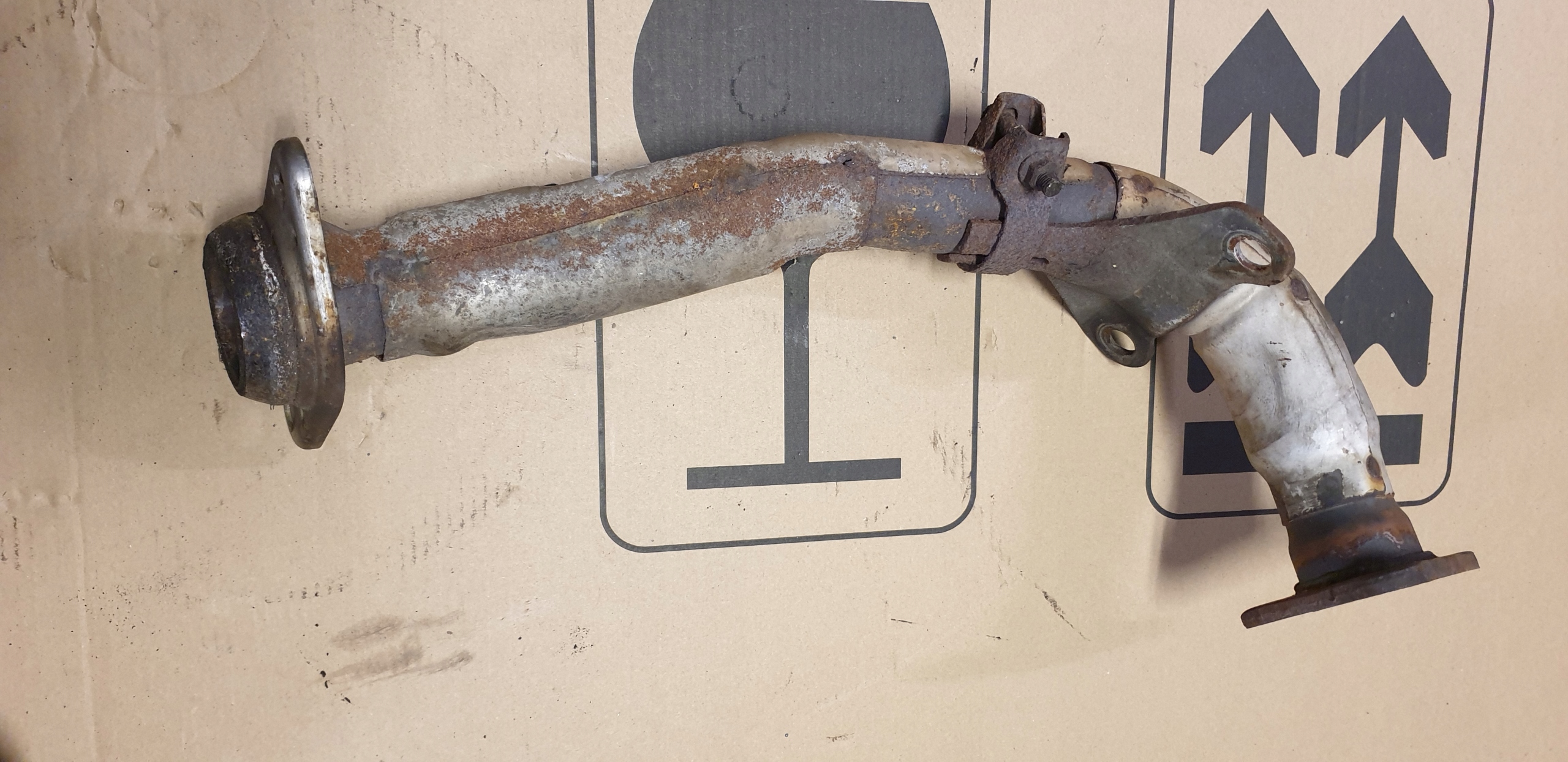 pipe exhaust 1 part MAZDA DEMIO 1.3 16V