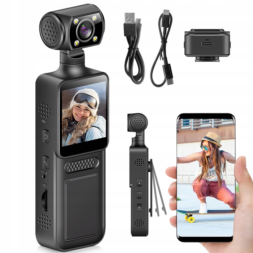 Kamera Monitorující Pohyb Wifi Skrytá Mini Dům Kancelář Náhled Z Telefonu