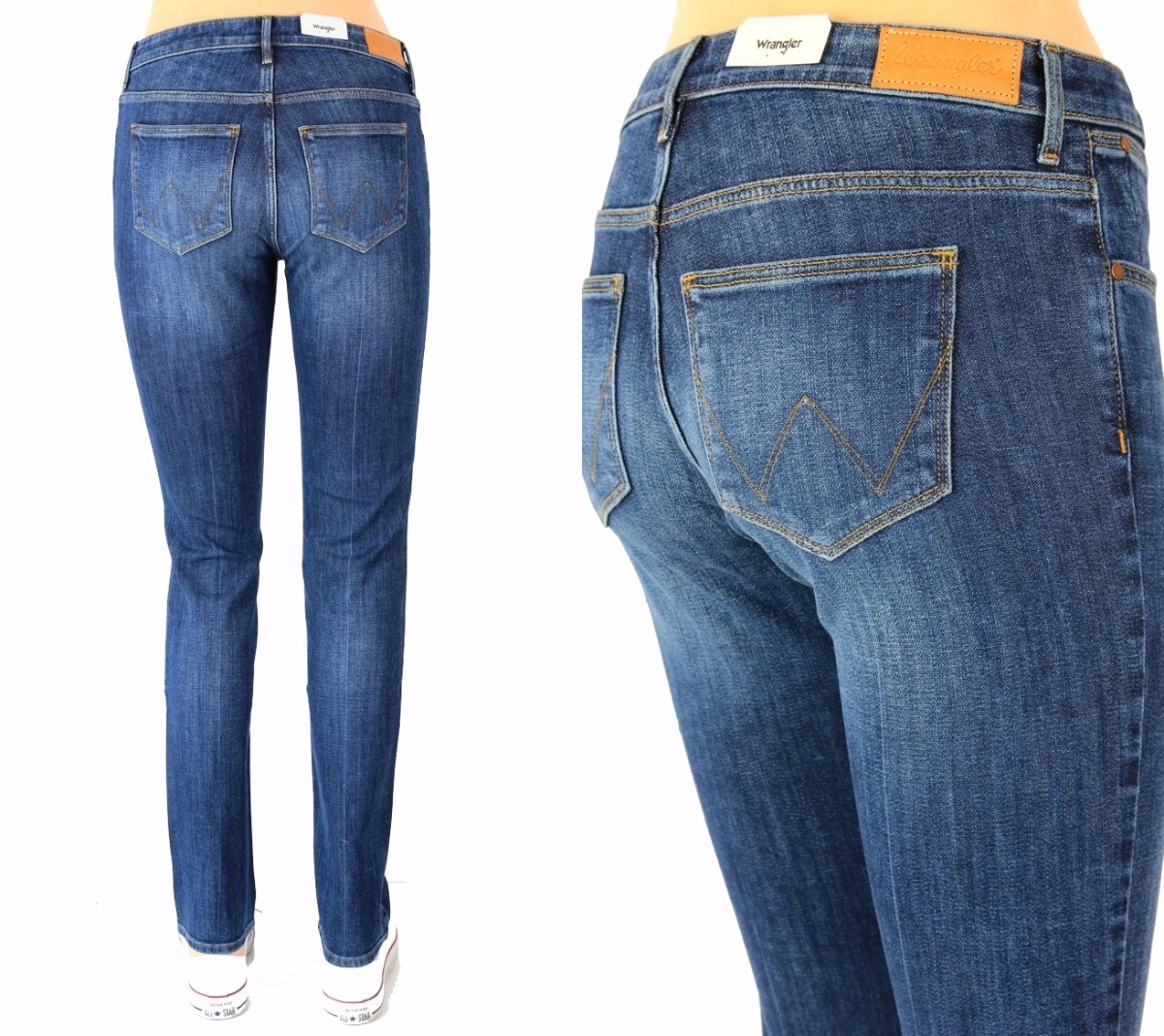 

Wrangler Straight Proste Jeansy _ W28 L32