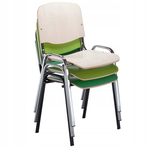 Krzesło konferencyjne biurowe ISO chrom Nowy Styl skaj Marka Nowy Styl