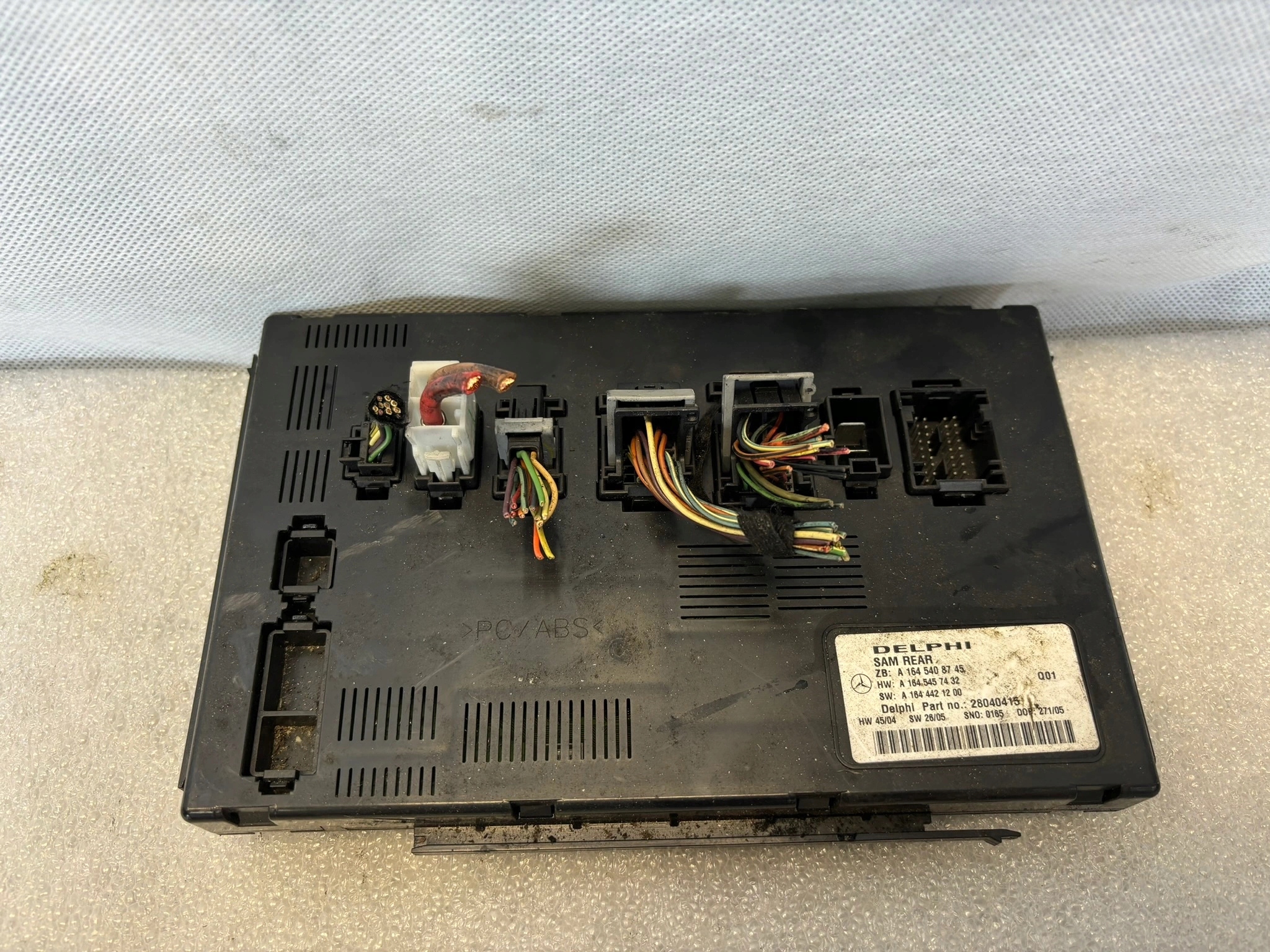 MODUL STEROWNIK SAM MERCEDES ML W164 A1645408745