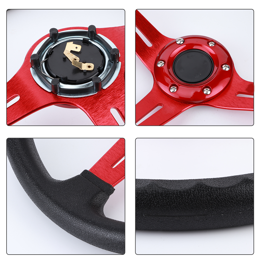 14-calowa uniwersalna kierownica samochodowa PU Kod producenta HZDRY346