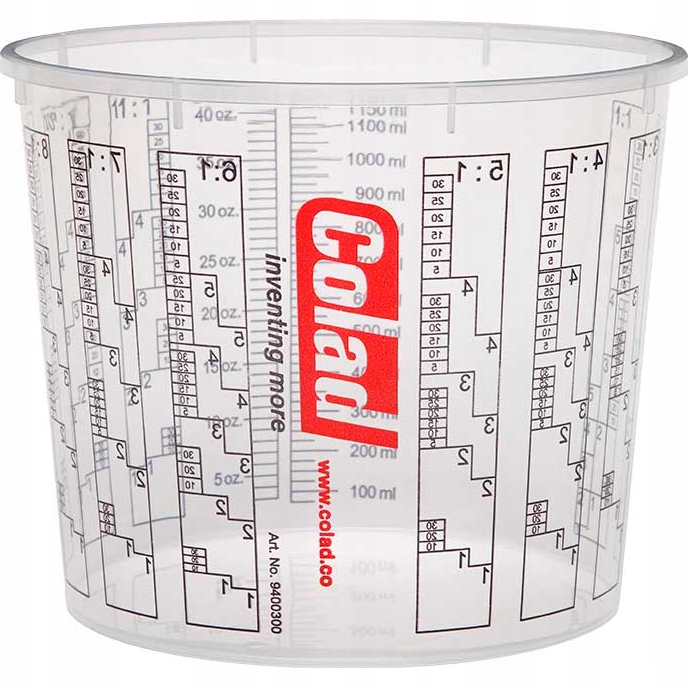 Colad Kubek Lakierniczy Z Podziałką 1400ml 1,4l