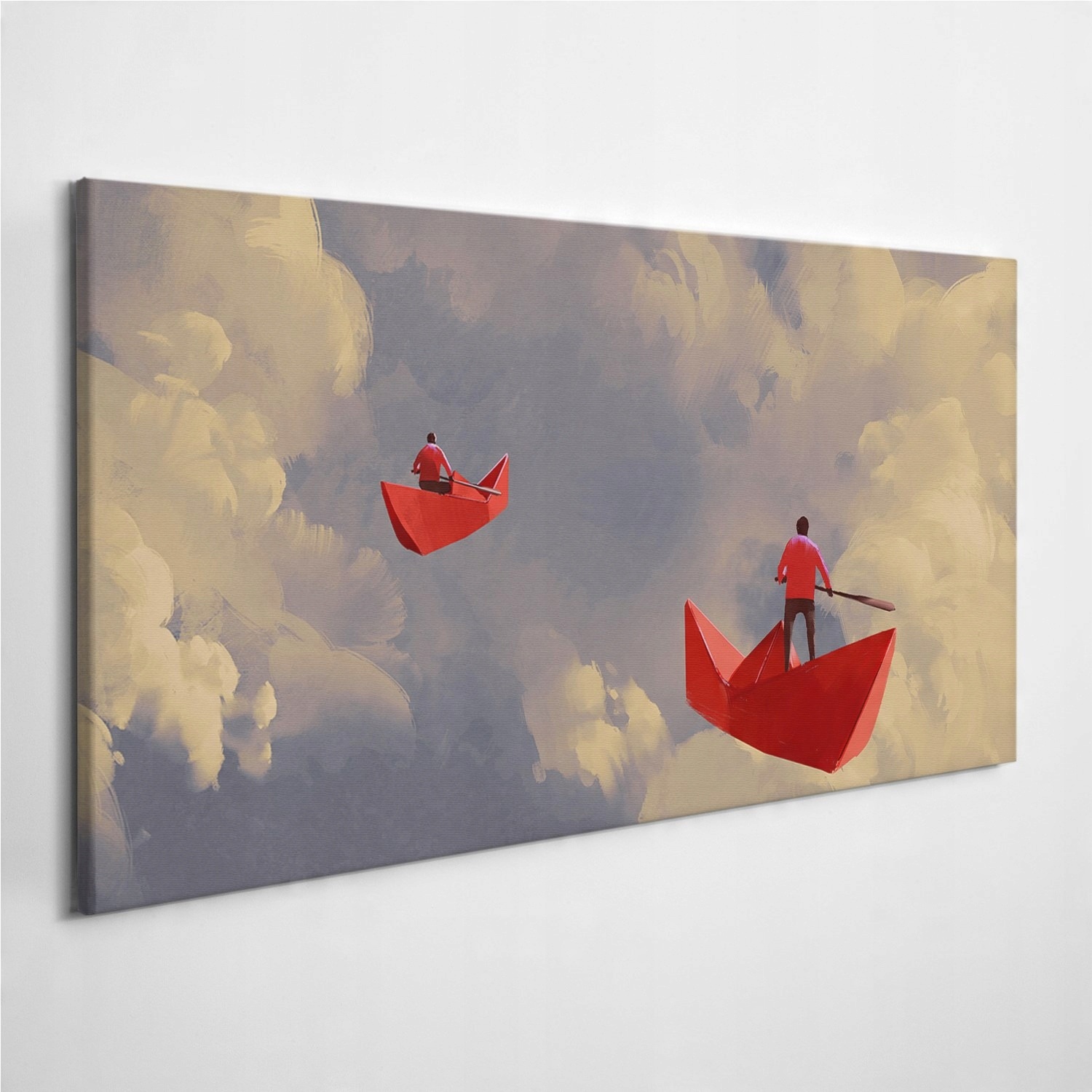 

Foto-obraz na płótnie Origami Papier Łódki 120x60