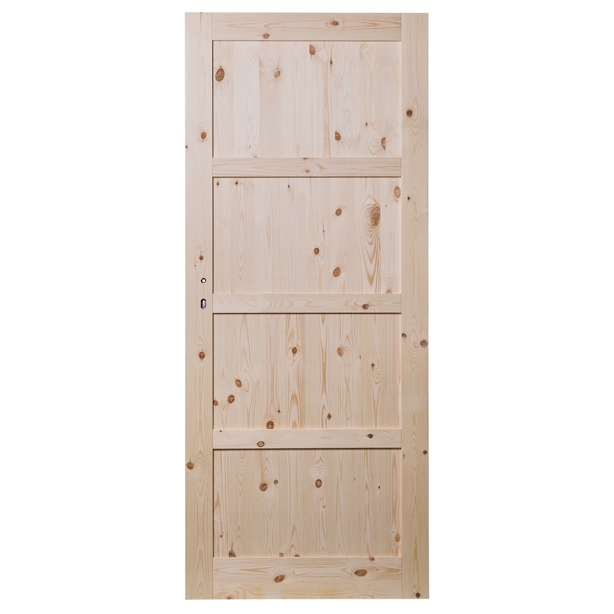 DRZWI SOSNOWE KORNIK QUATRO SĘCZNE PEŁNE 60