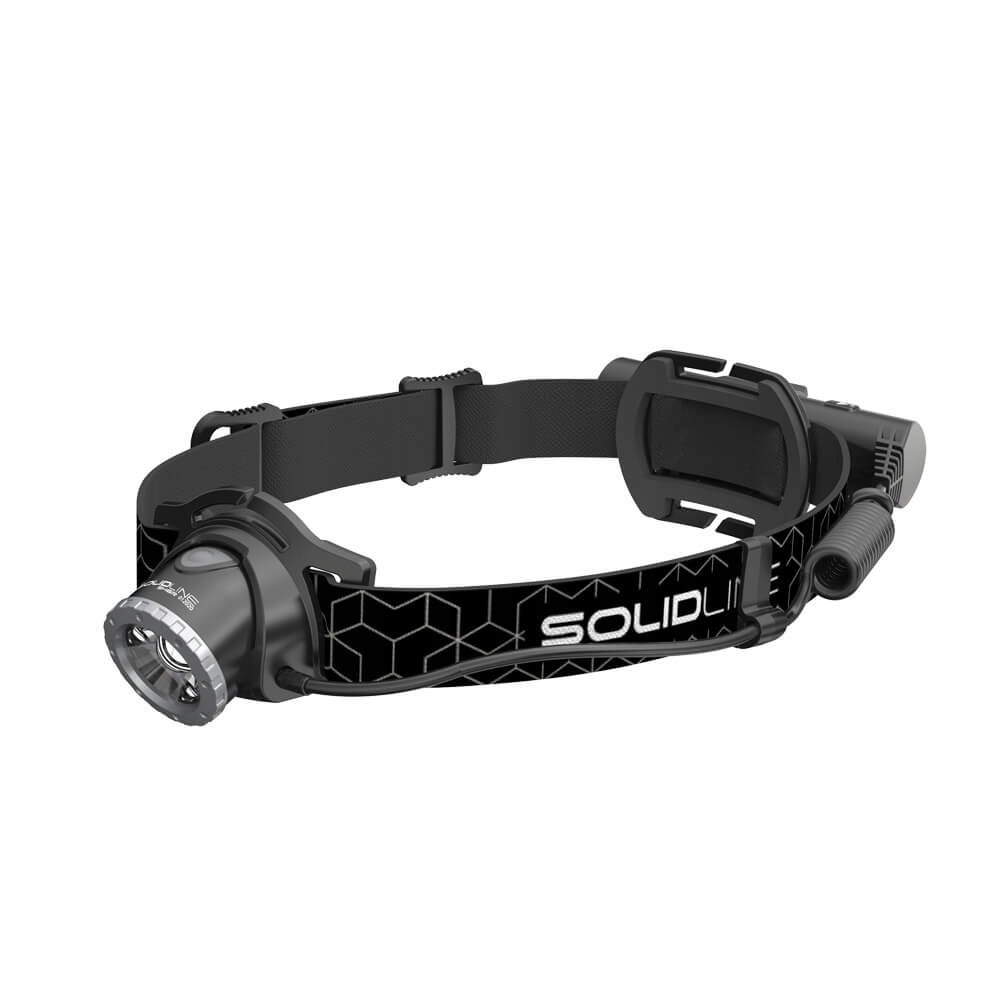 Ledlenser Solidline SH6R Black, latarka czołowa, 600 lm