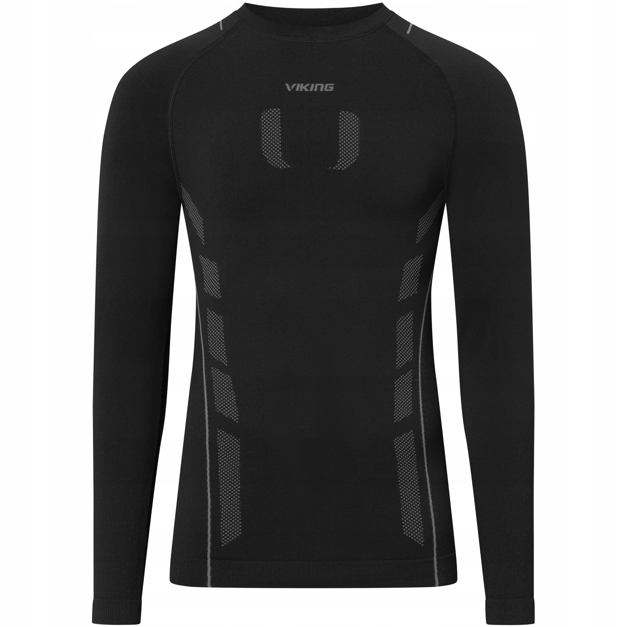 Bielizna termoaktywna męska koszulka Viking Eiger 2.0 bambus czarna r. XXXL