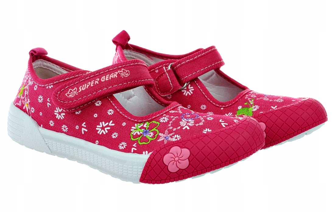 

Trampki Buty Sportowe Na Rzep Fuksja 6213 r. 33