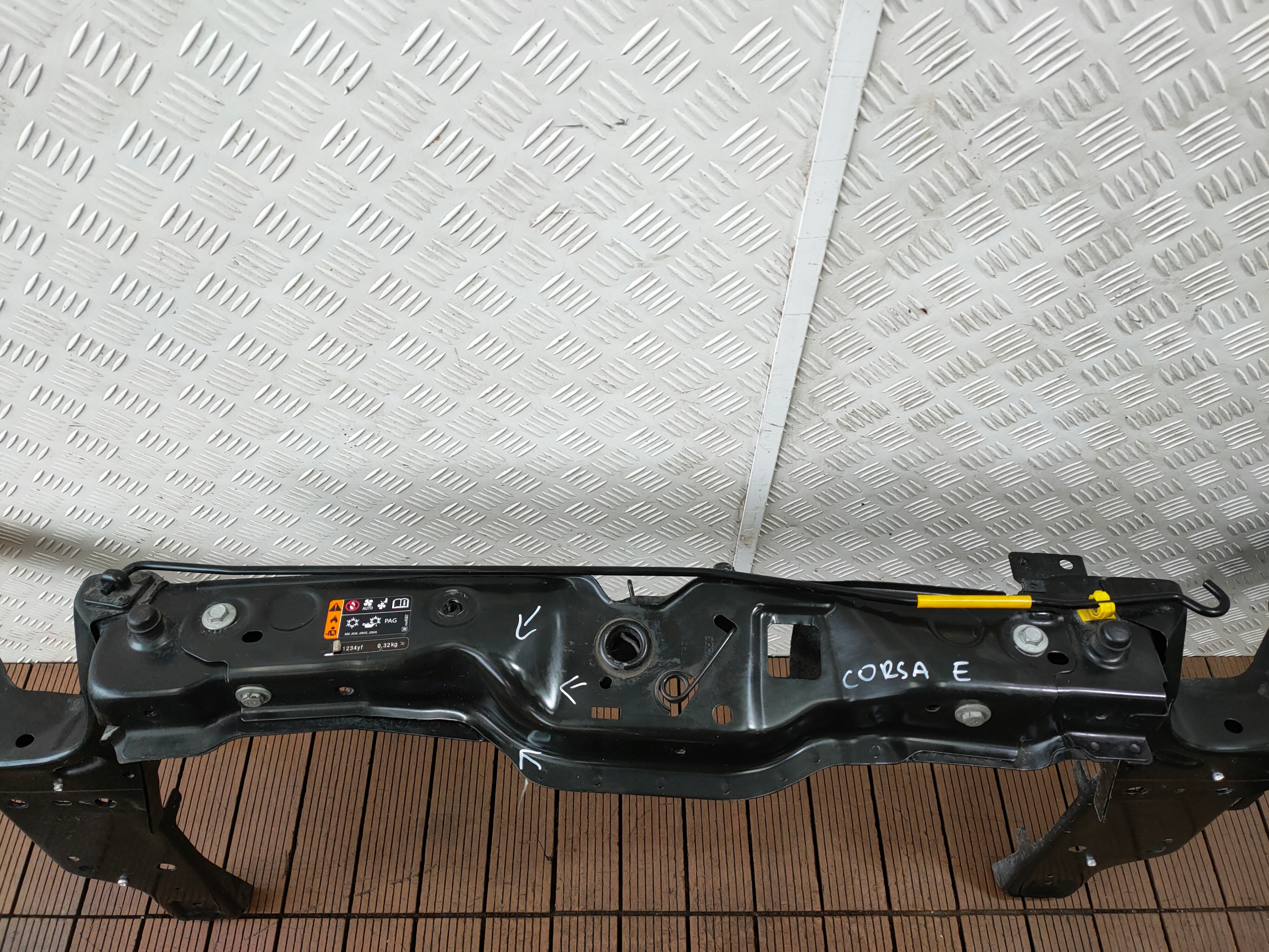 OPEL CORSA E 14-19 support panel for radiators OKULAR right left front OE