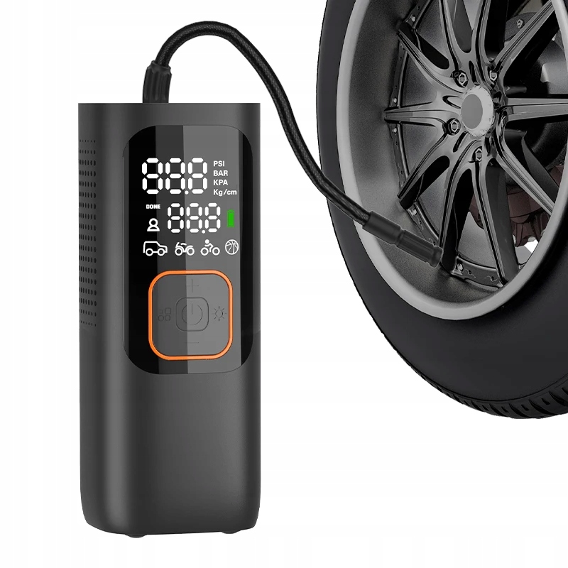 Pompka elektryczna Powerbank Air Pomp Pro Samochodowa Motor Rower