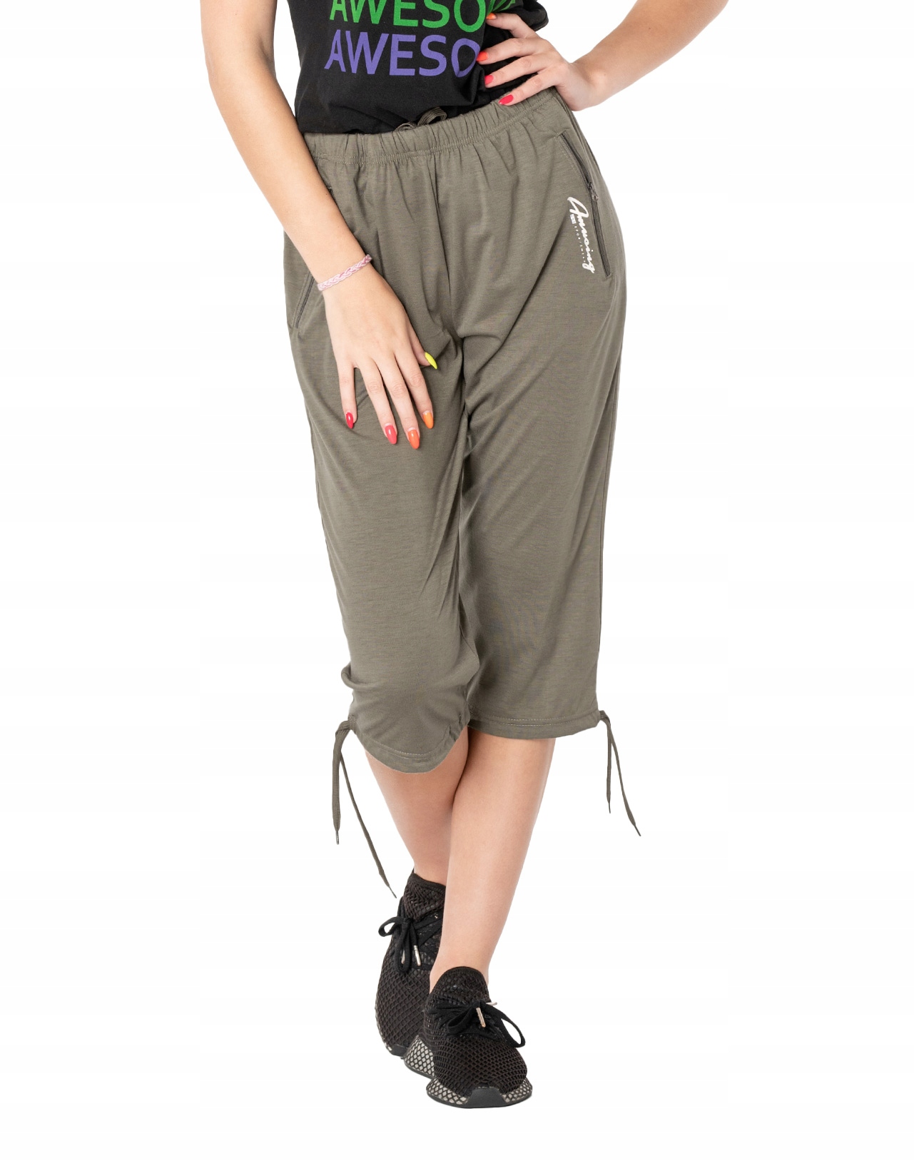

Krótkie Spodenki Damskie Rybaczki 86077-2 XXL