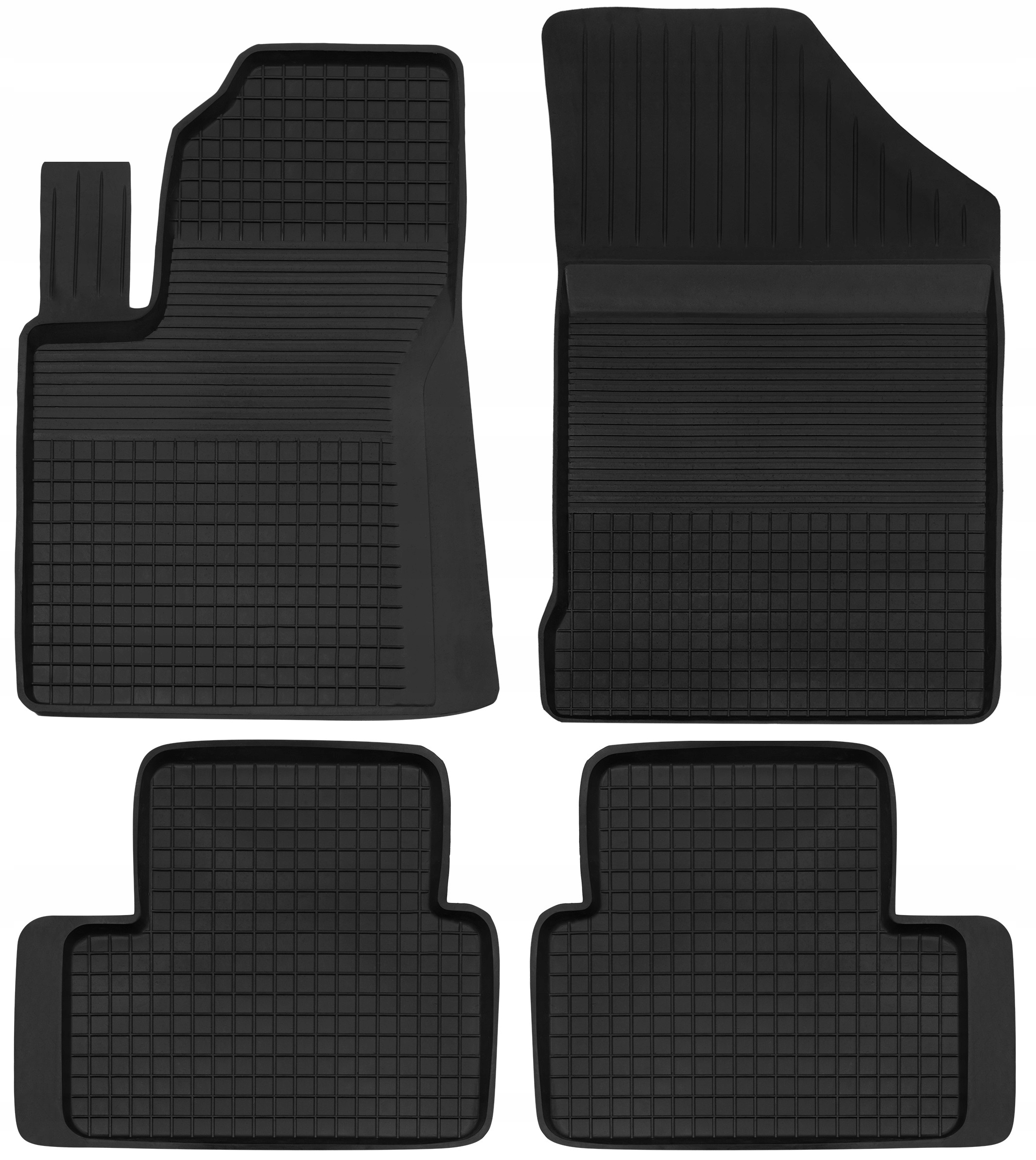 

Dywaniki gumowe korytka kpl do Citroen DS3 09-19
