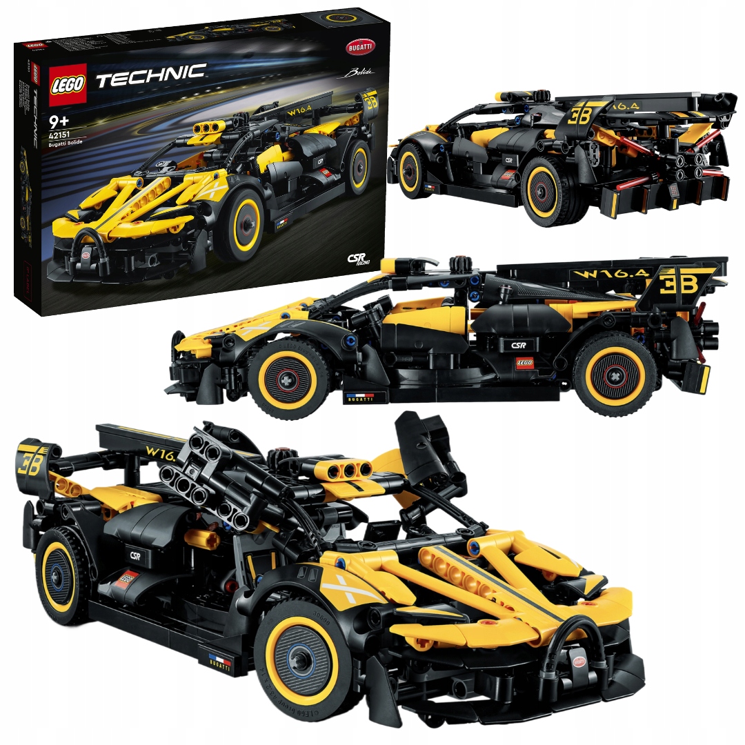Lego Technic Závodní auto Formule Bugatti 42151