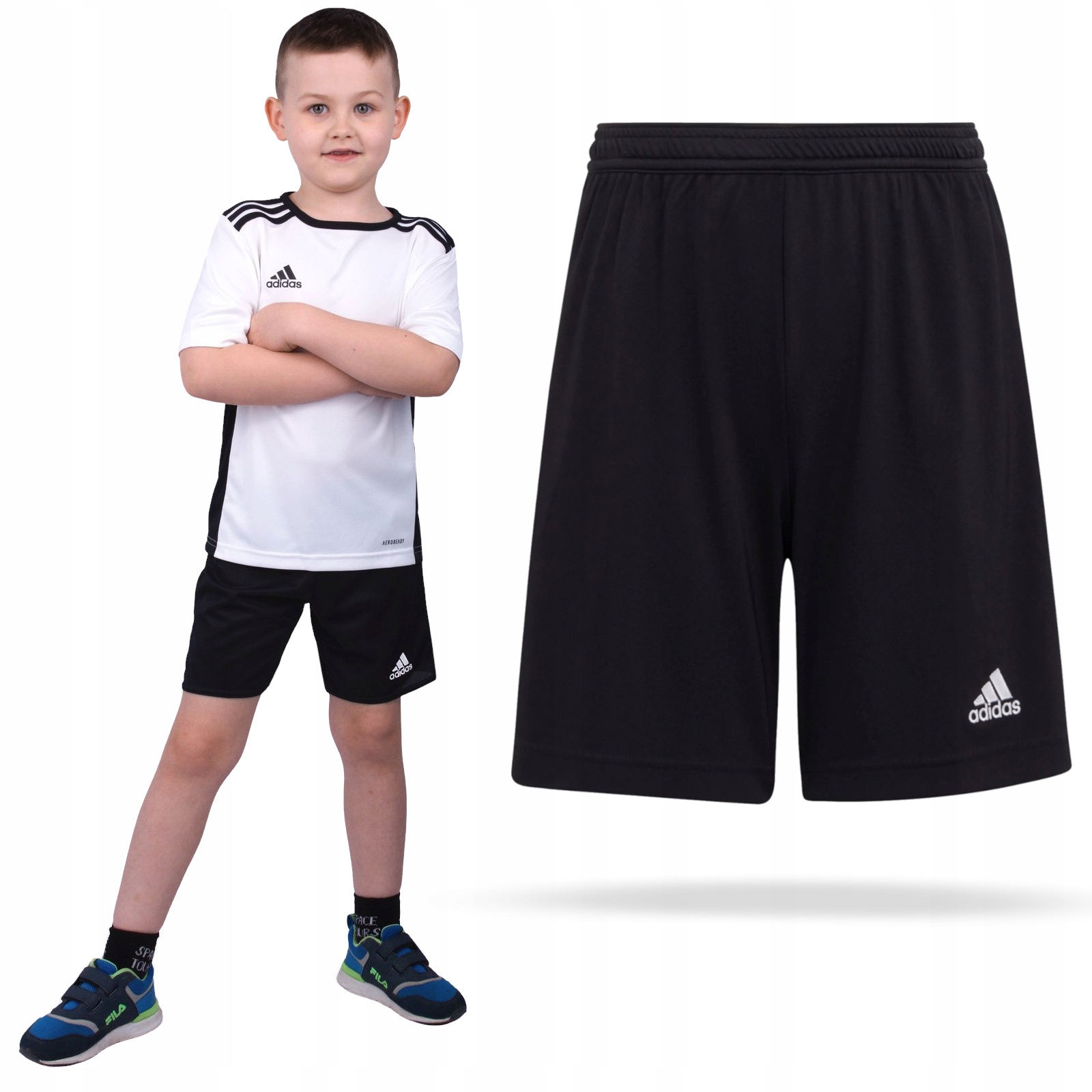 

Krótkie Spodenki Adidas Chłopięce Treningowe 128
