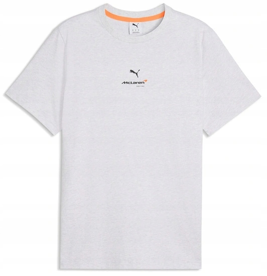 Tričko McLaren F1 Small Logo šedé vel. S
