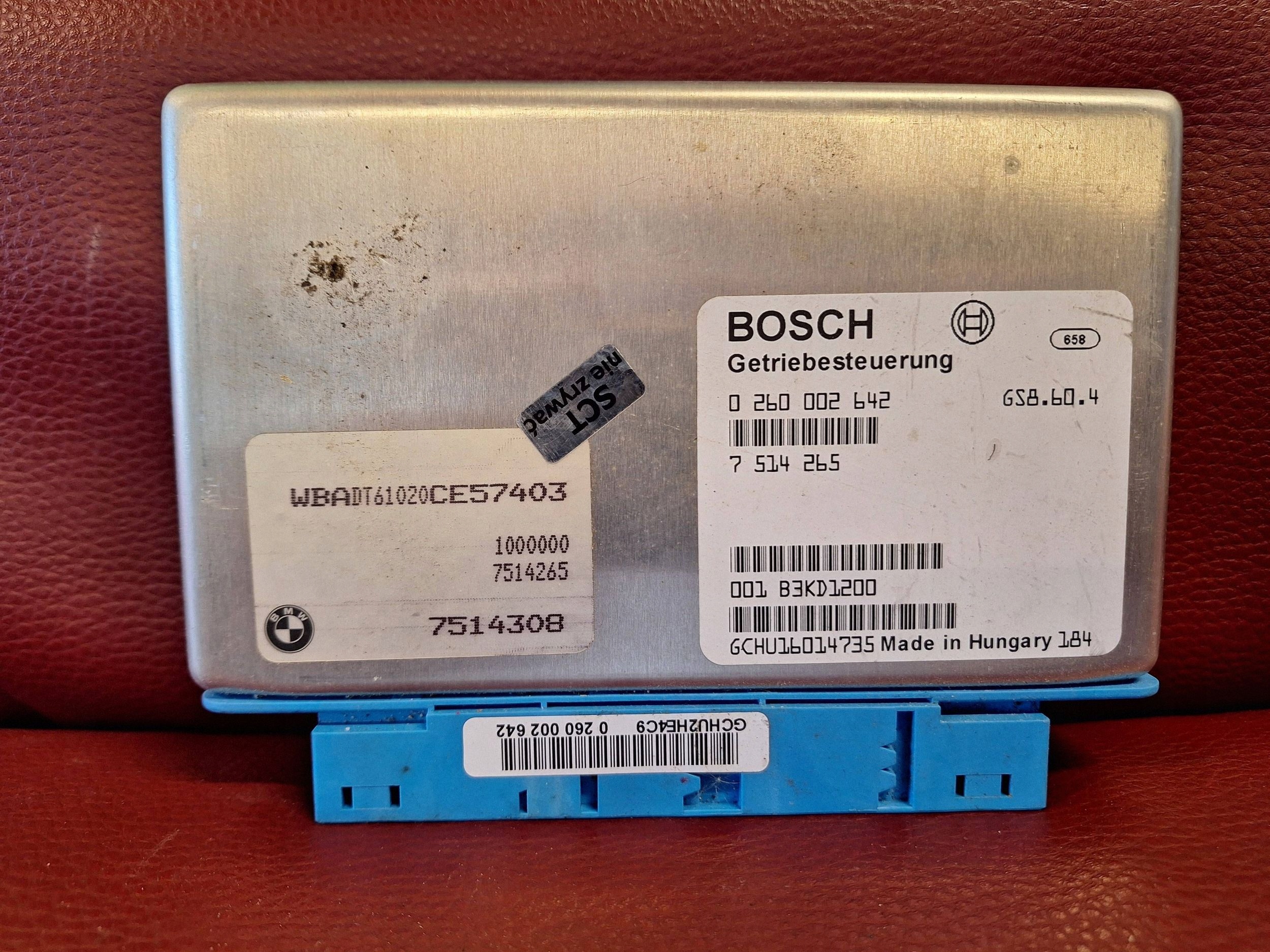 Bedienteil Getriebe getriebe BMW 5 E39 0260002642 7514265 7514308
