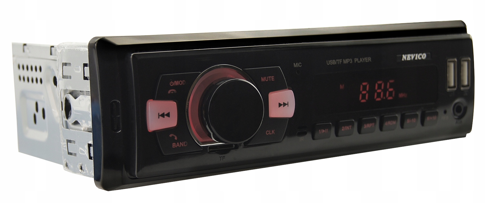 Radio 1din Bluetooth Mp3 USB SD Android App Marka Nevico