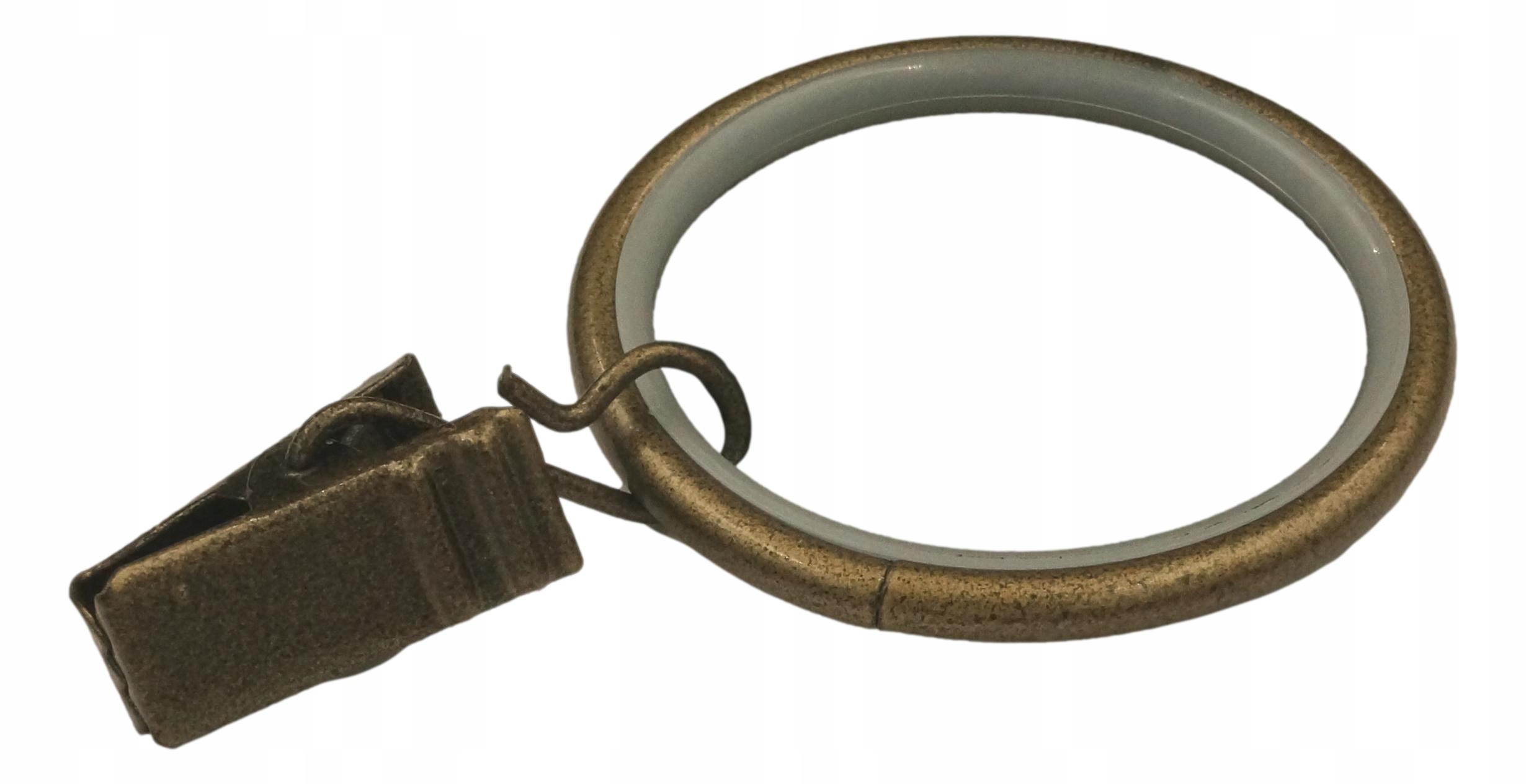 

Kółko Ciche 37mm z żabką Złoty Antyk 10 szt.