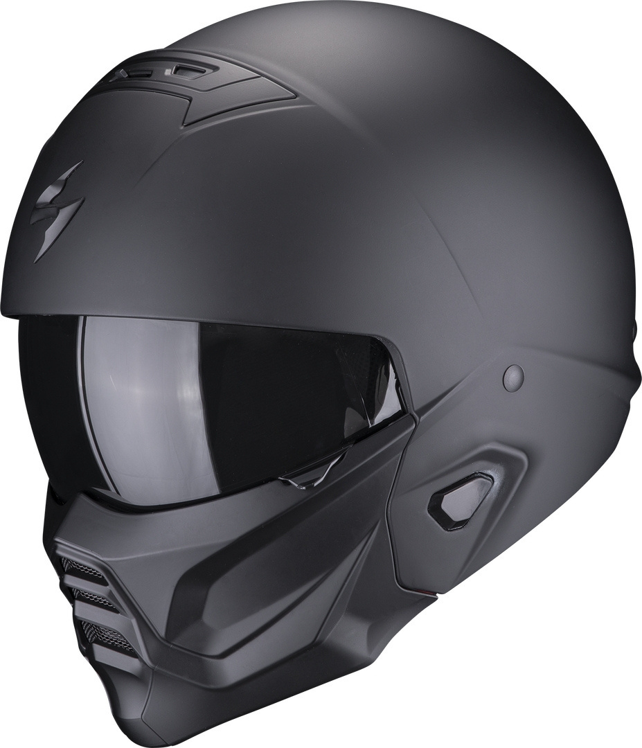 Motocyklová prilba Scorpion Exo-combat II Matt čierna L
