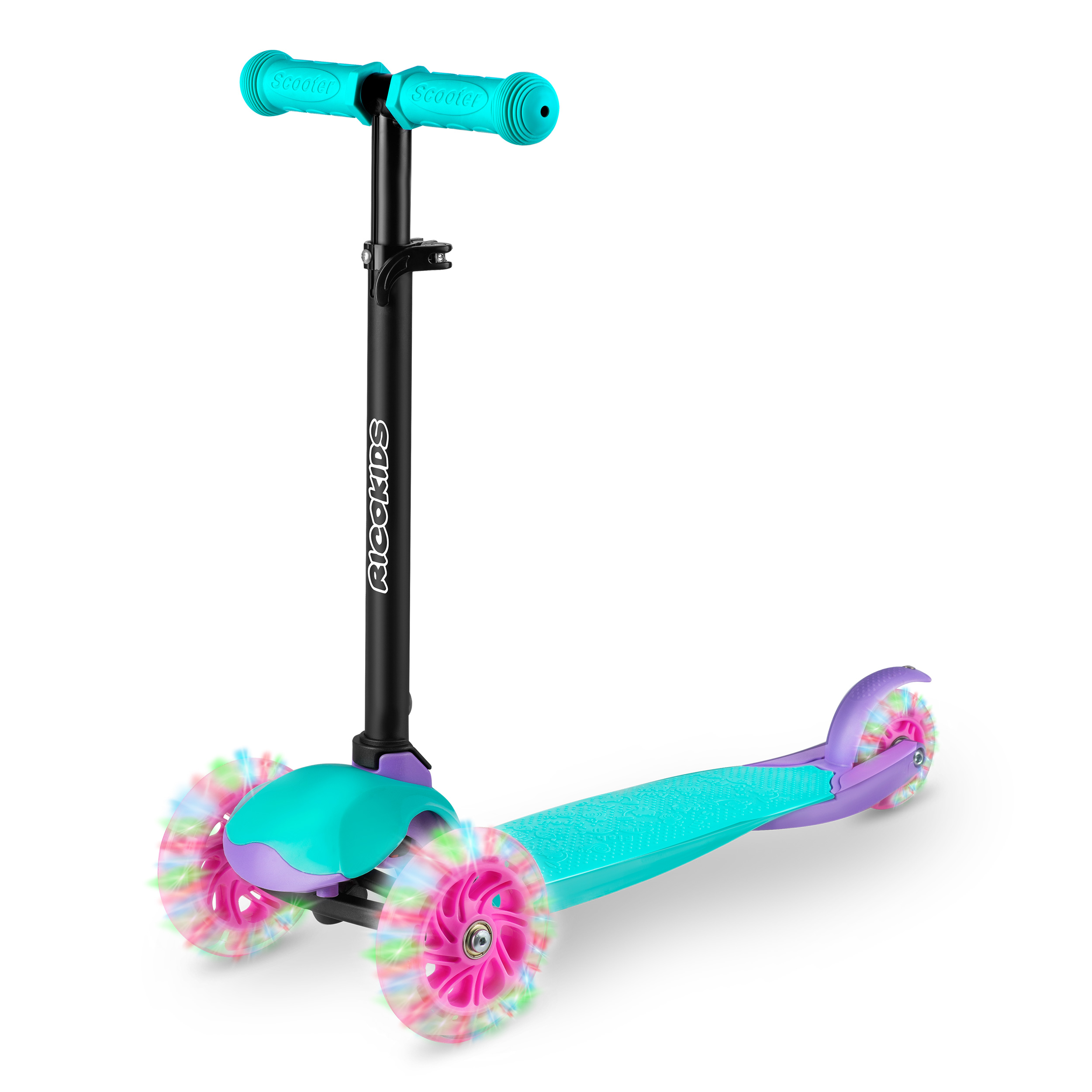 HULAJNOGA TRÓJKOŁOWA BALANSOWA DLA DZIECKA ŚWIECĄCE KOŁA DLA 2 3 4 5 LATKA