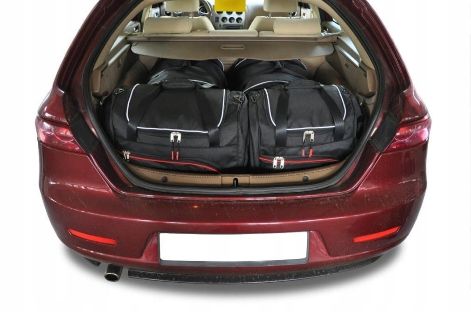J&j Automotive Sada 4ks cestovných tašiek Sport pre Alfa Romeo 159 Sportwa