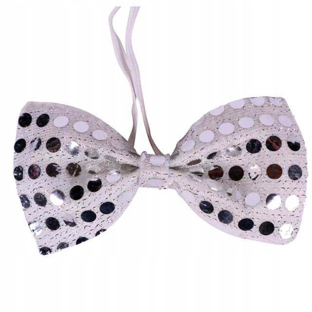 

mucha Srebrna muszka Cekinowa retro