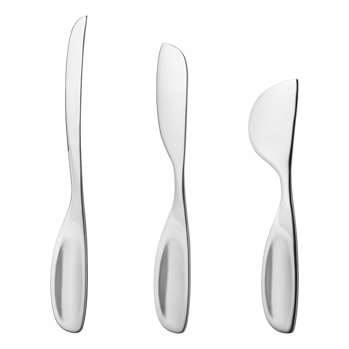 Georg Jensen Alfredo Nože na syry Sada 3 nožov