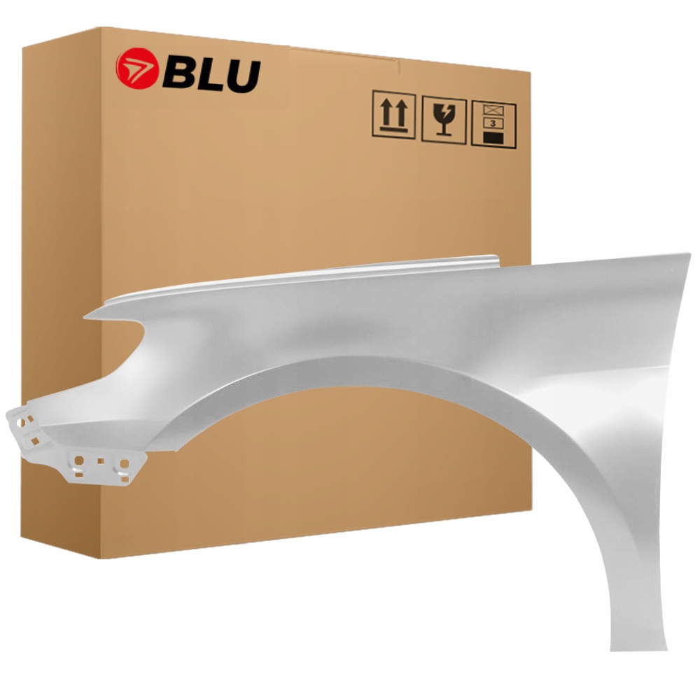 Blu Blatník Vw Passat CC lift LA7W levý stříbrný 12-16 přední