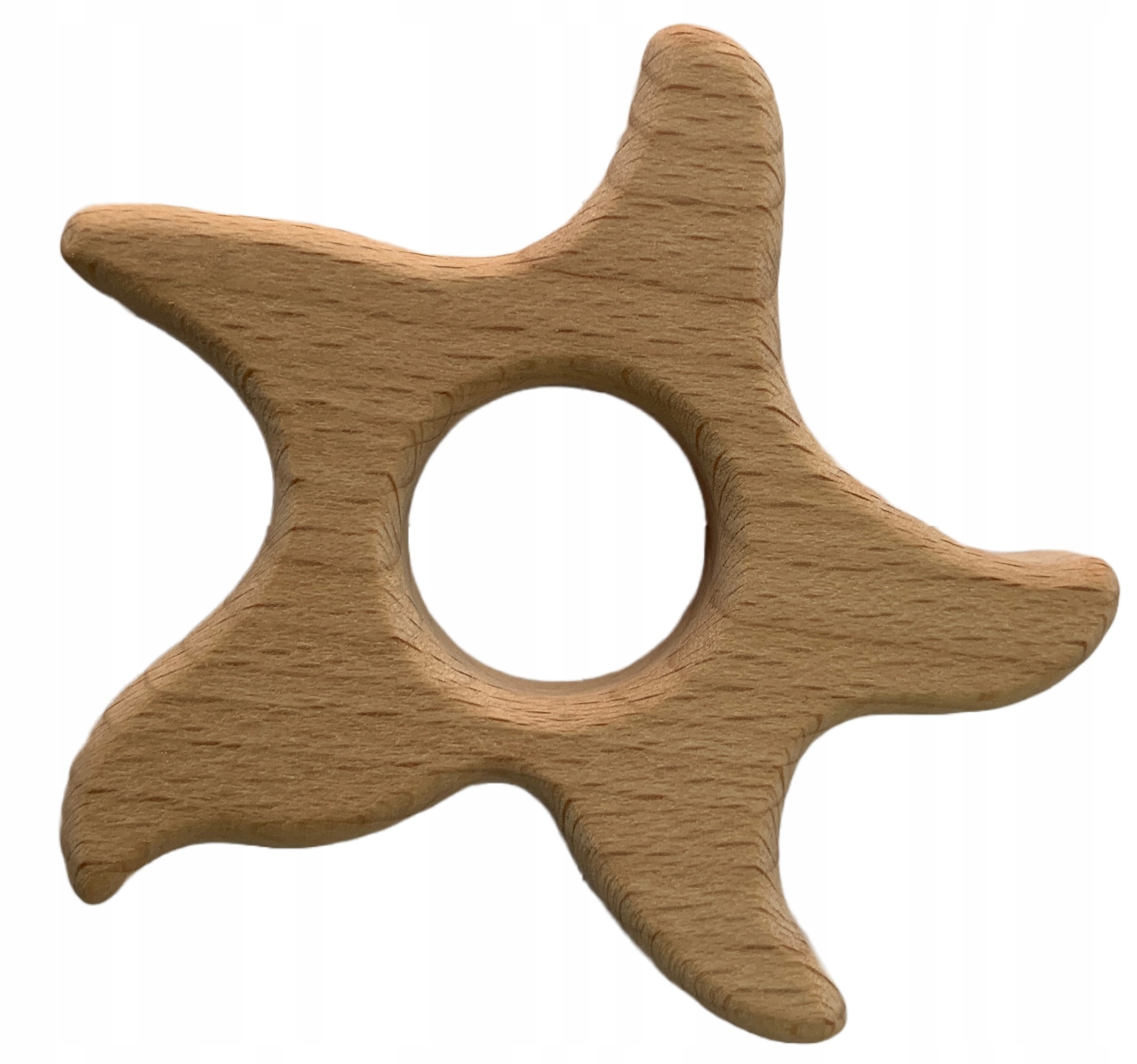 

Drewniany Gryzak Zawieszka Bukowa Gwiazdka