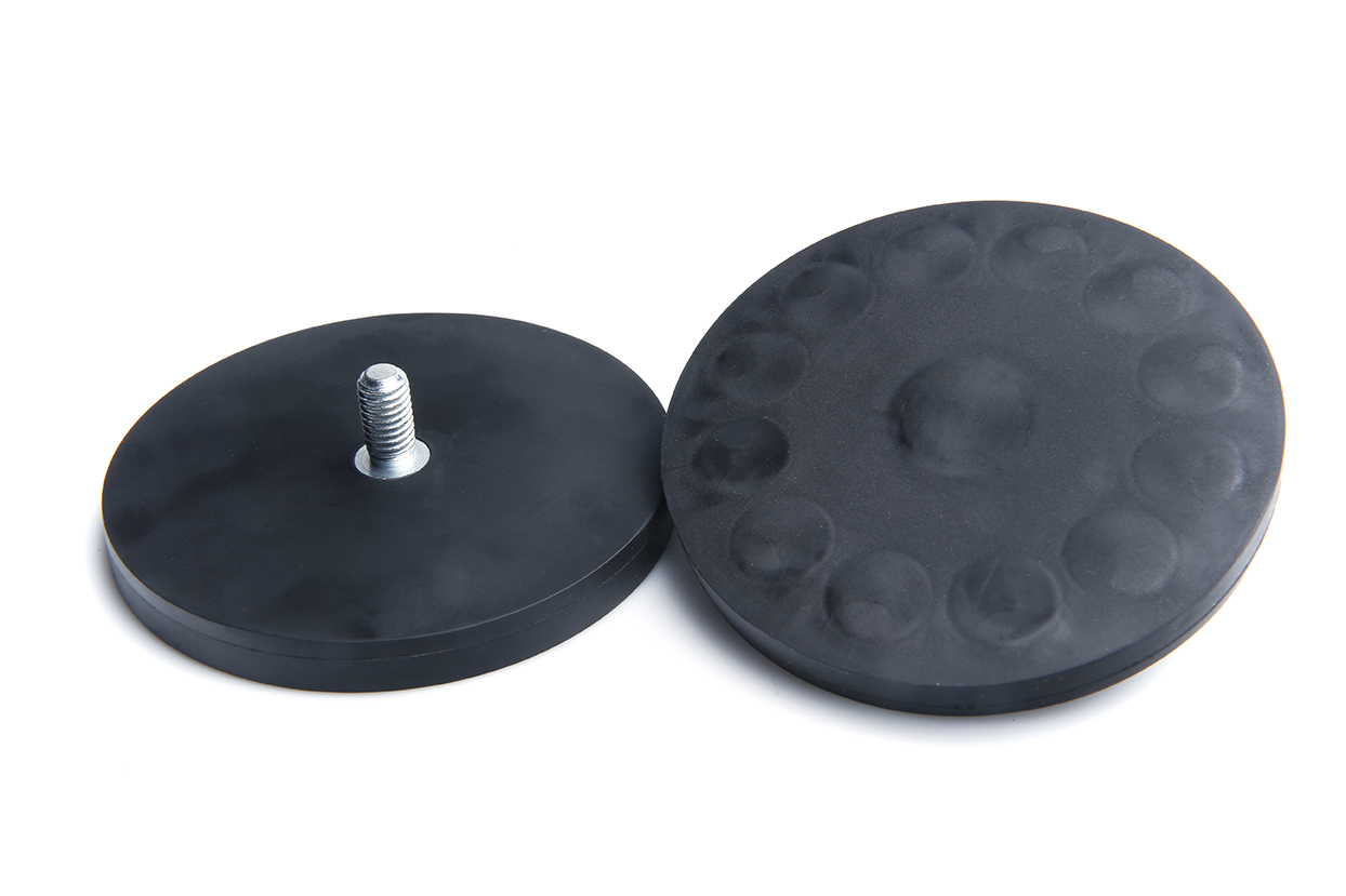 Magnetický držák v gumovém pouzdře 88x23, vnější závit M8 5 kusů