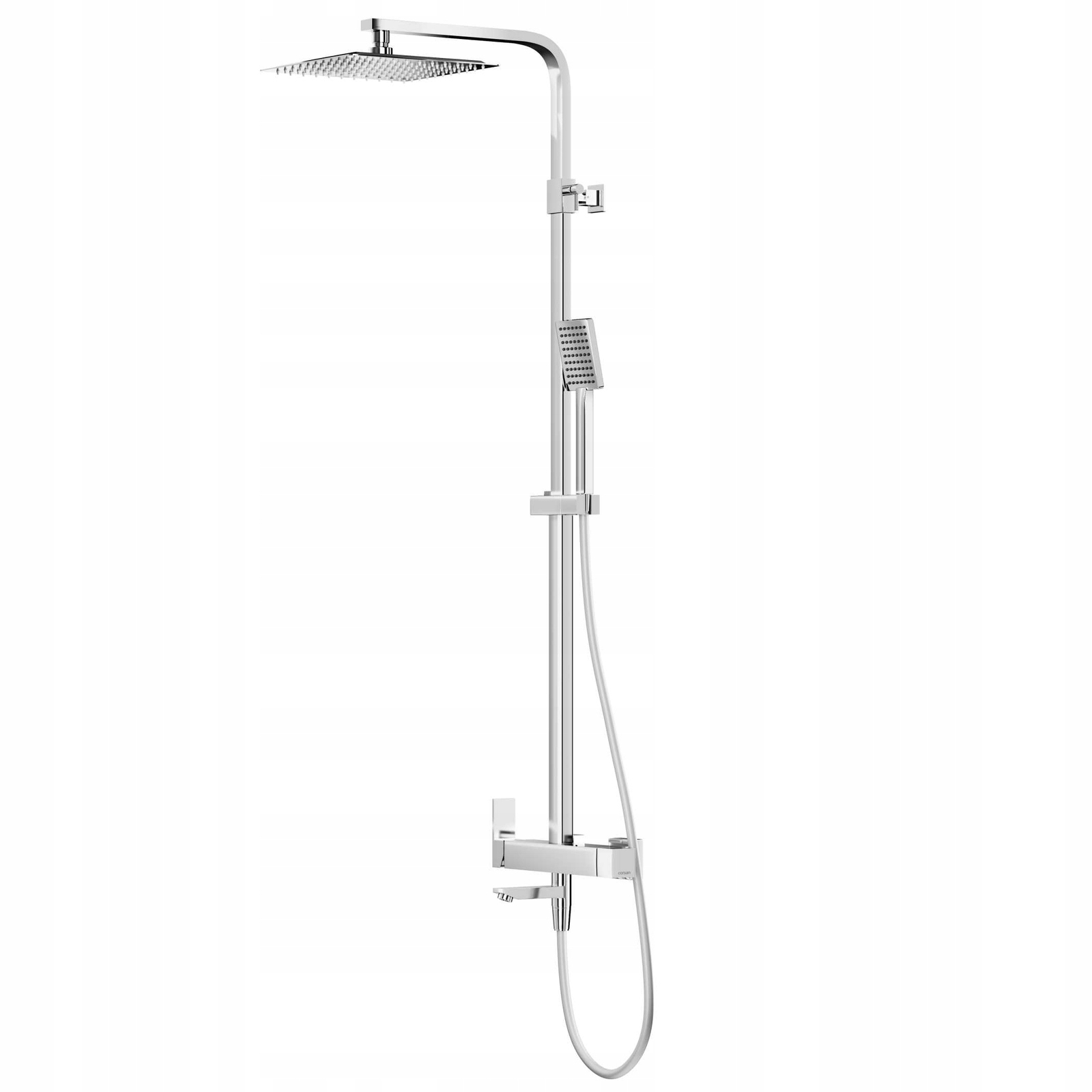 Kolumna prysznicowa Ango CMN02MCHW Deszczownica 25cm Wylewka obrotowa Chrom