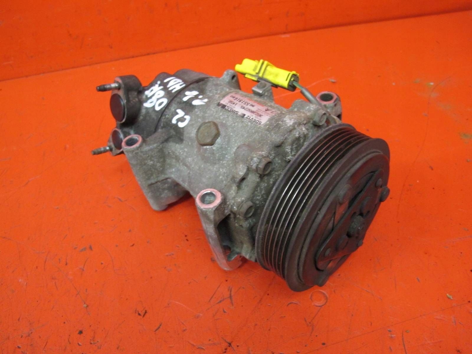 CITROEN C2 JM 1.4 HDI 8HZ PEUGEOT 1007 compressor compressor; 9655191680