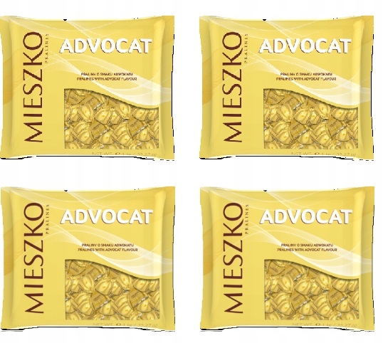 Levně 4x 1kg Mieszko Advocat pralinky