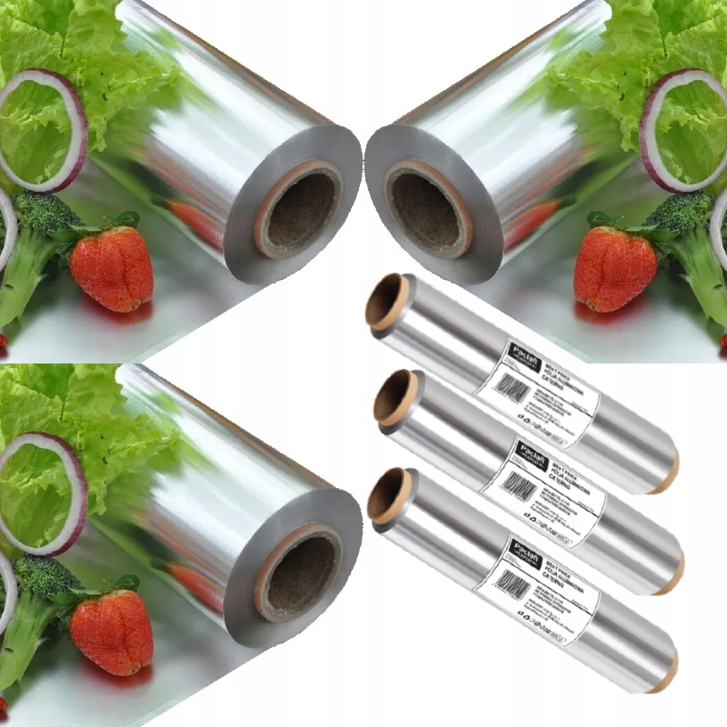 

Gruba Folia aluminiowa spożywcza Catering Hurt x3