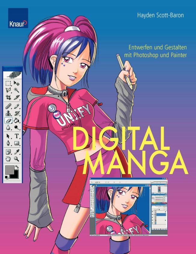 DIGITAL MANGA Podręcznik rysowania Photoshop