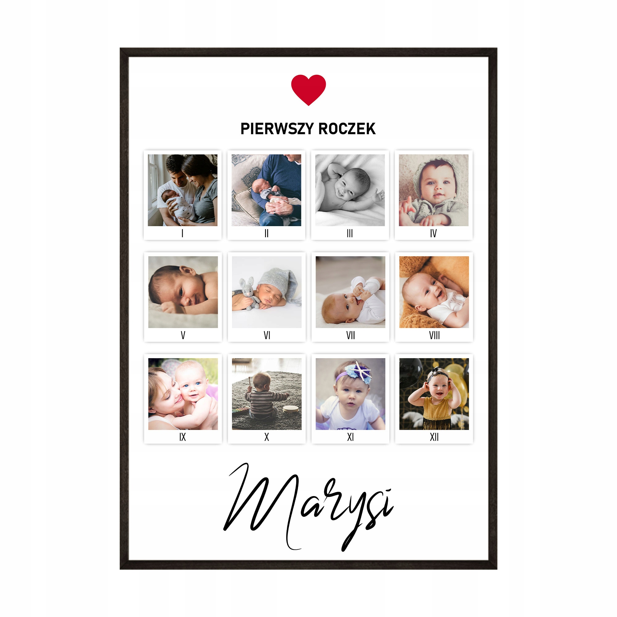 Plakat Urodziny Roczek 30x40 cm vol. 3