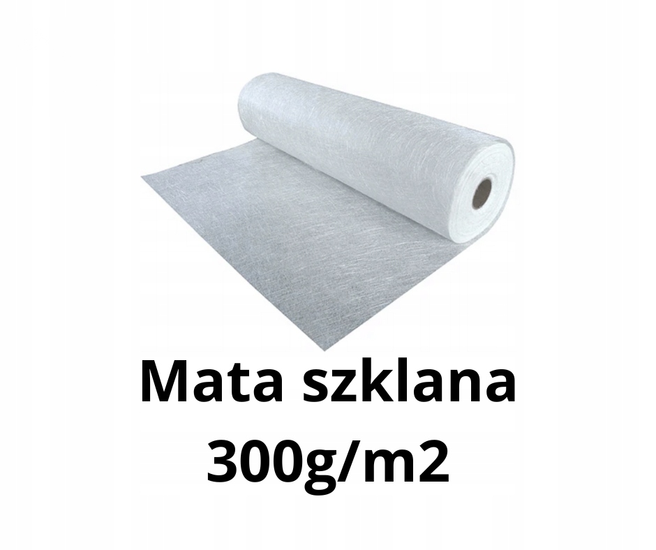 Skleněná Podložka 300, Polyesterová Pryskyřice Rolka Celá rolka 42 kg.