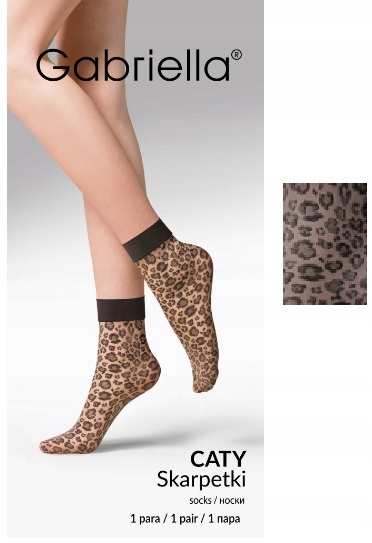 

Gabriella skarpetki cętki Caty 684 nero