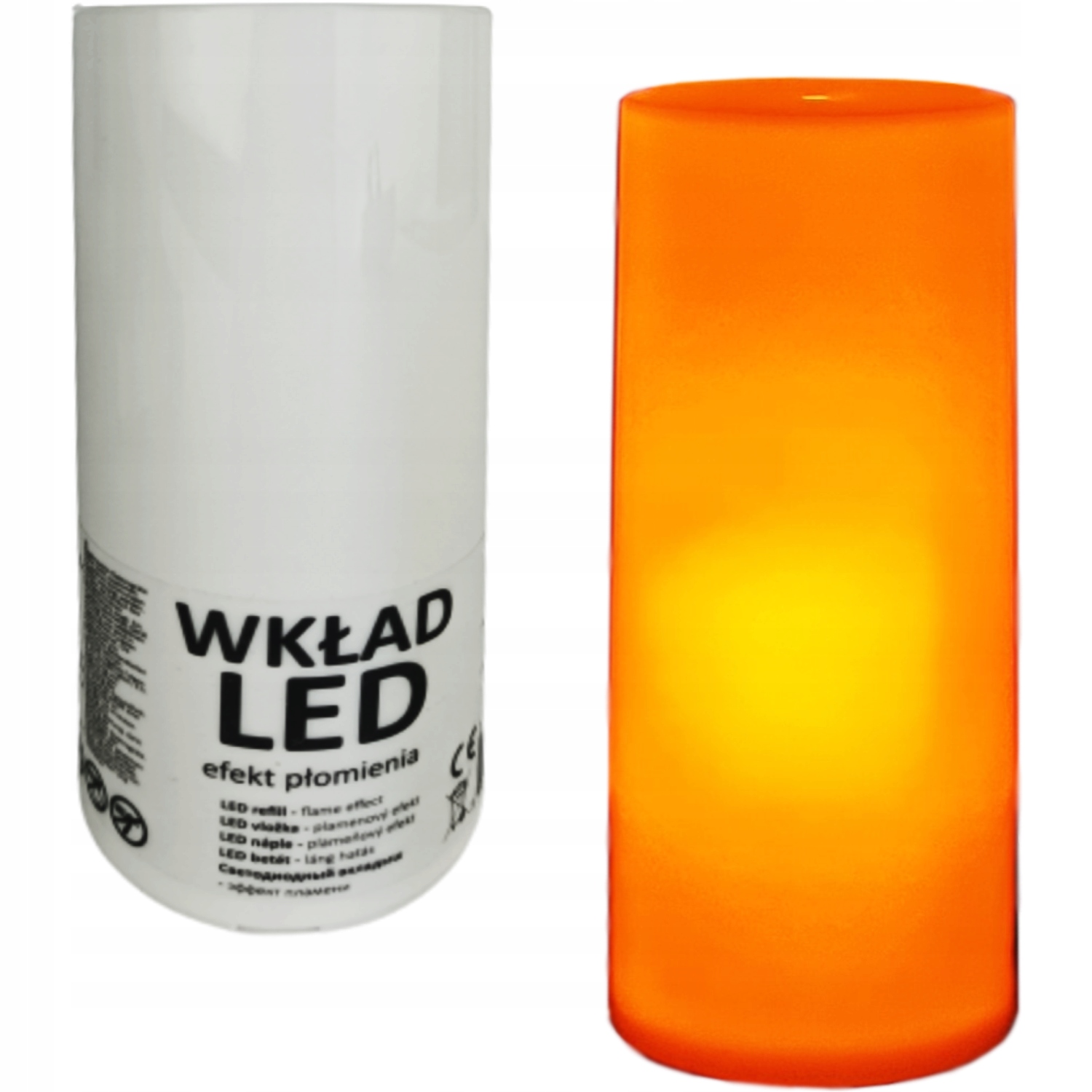 

Wkład Do Zniczy Całoroczny na baterie znicz wkłady