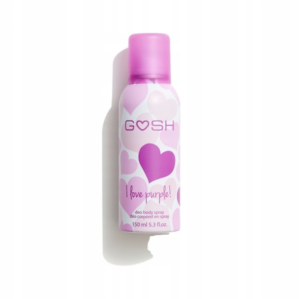

Gosh Dezodorant w Spray'u I Love Purple! 150 ml