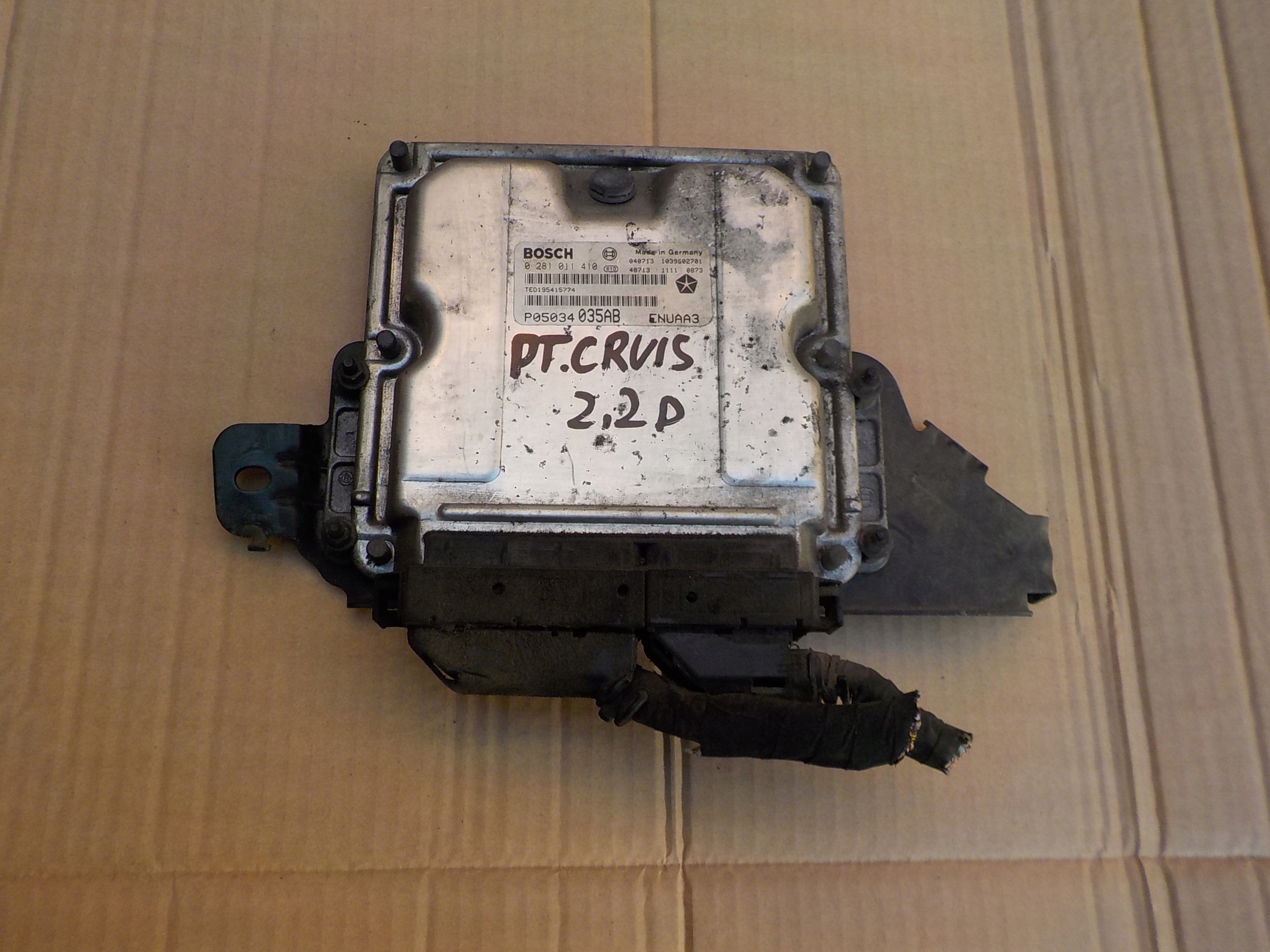 control unit of the engine chrysler pt cruiser 2,2 crd
