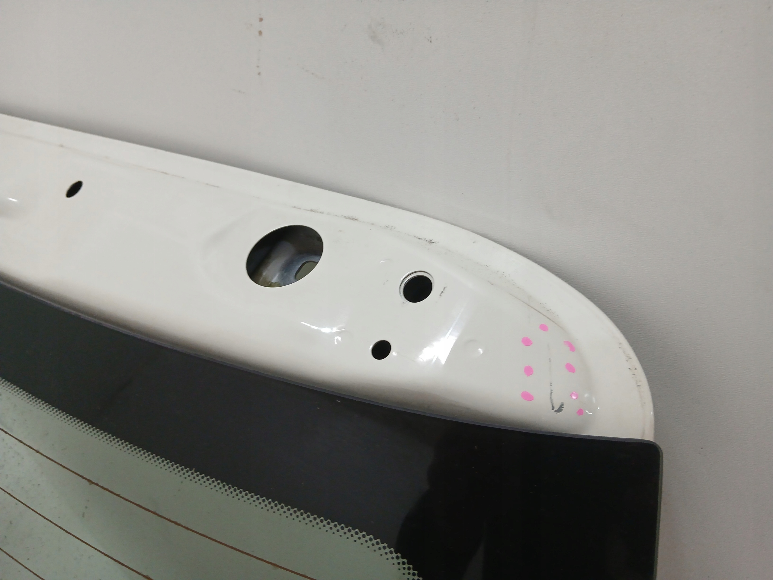 trunk door boot rear rear part MINI R56 PEPPER WHITE