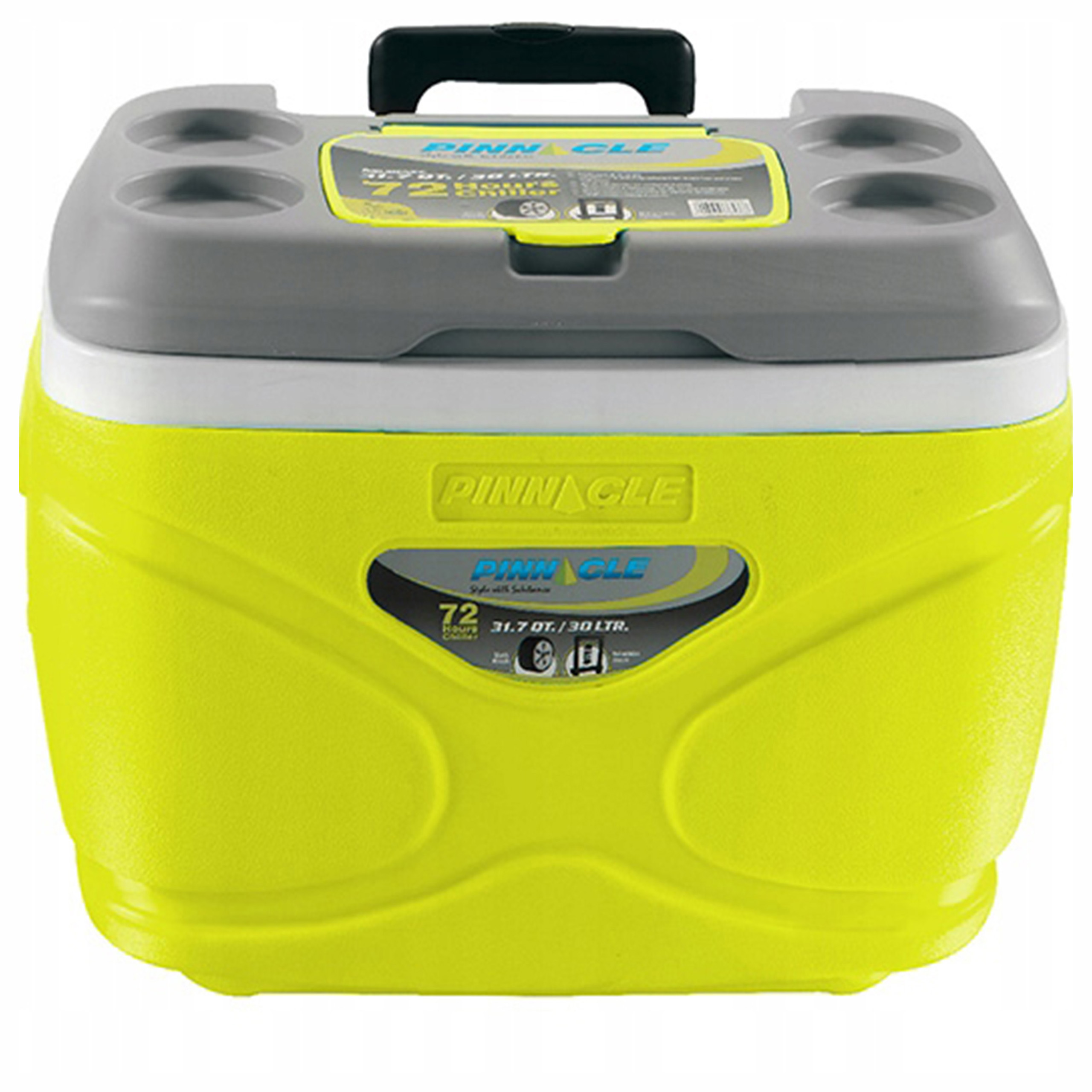 Přenosná chladnička na kolečkách s velkou kapacitou Pinnacle Tpx 3007 30L zelená
