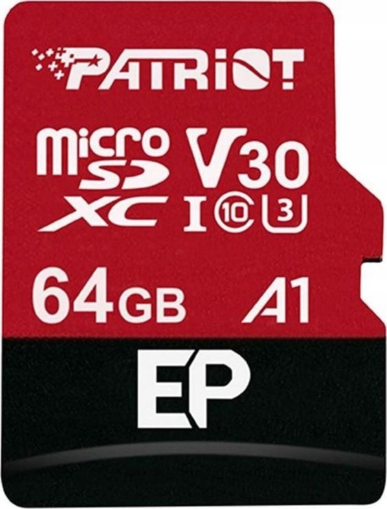 

Ep Series MicroSDXC 64 Gb Class 10 UHSI/U3 A1 V30