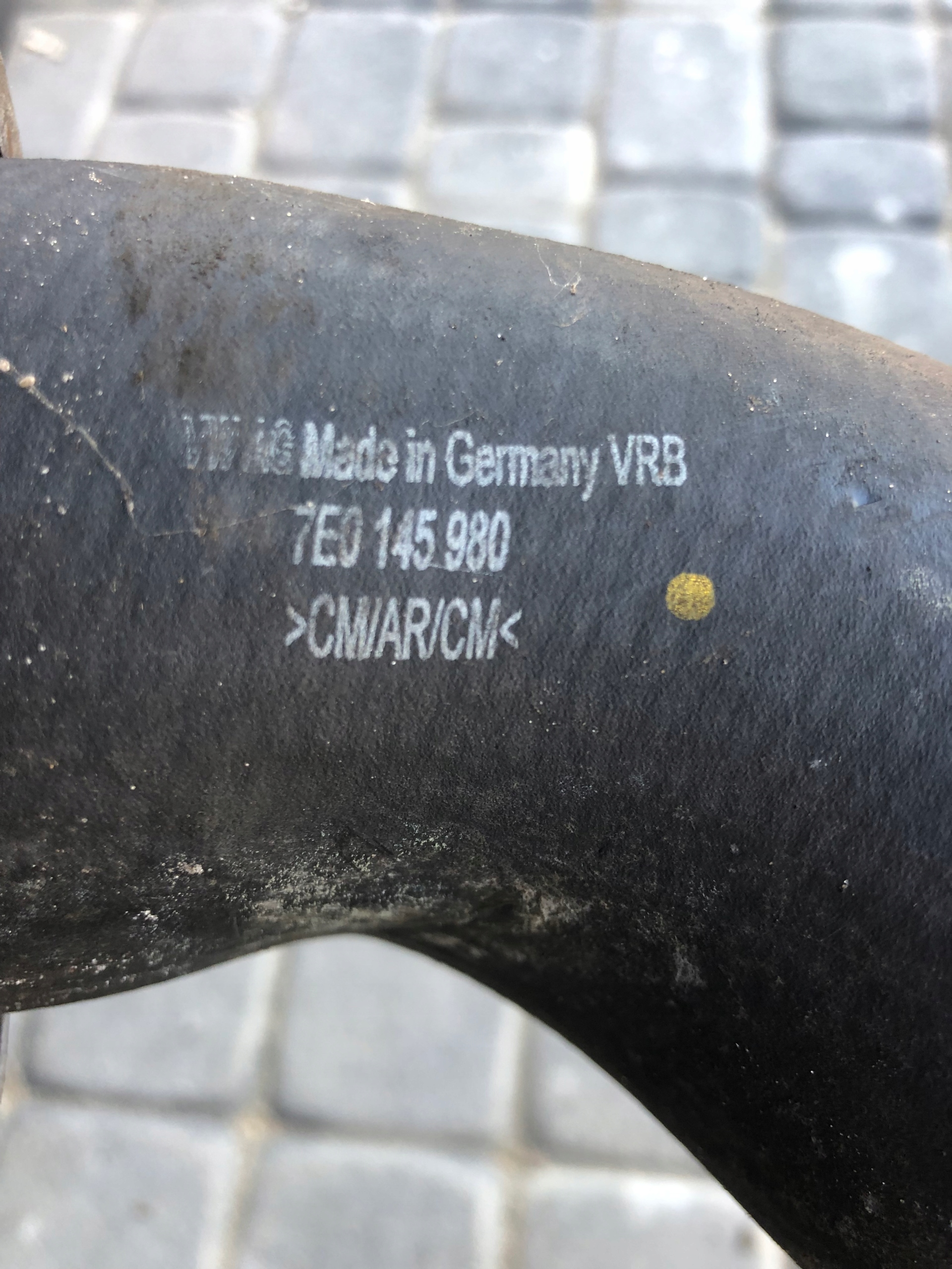 trouba intercoolera VW T5 7E0145980